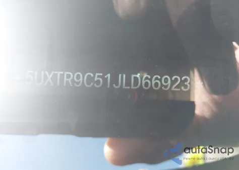 2018 BMW X3 xDrive30I z USA, uszkodzony, nr VIN 5UXTR9C51JLD66923